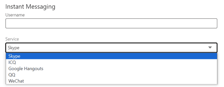 Dodavanje drugih naloga za komunikaciju