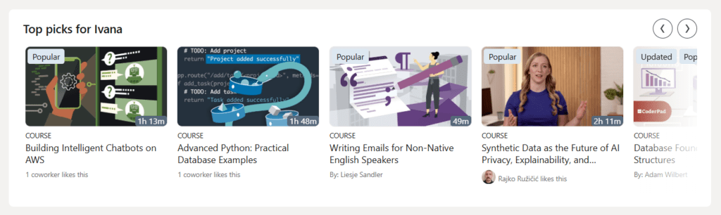 "LinkedIn Learning" kursevi