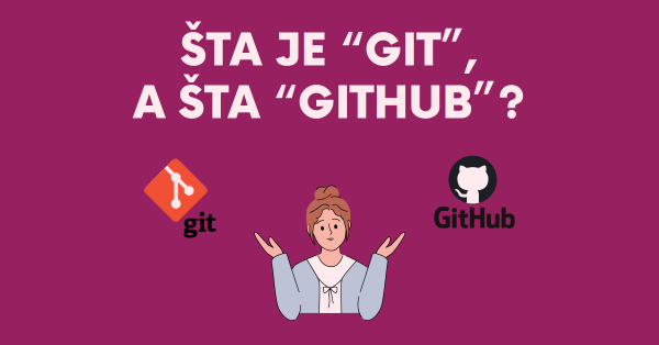 Šta je "Git", a šta "GitHub"?