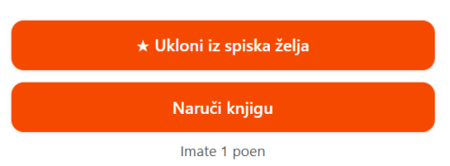 Uklanjanje iz spiska želja