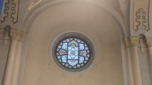 Unutrašnjost crkve Svete Elizabete